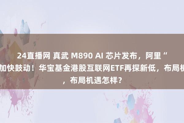 24直播网 真武 M890 AI 芯片发布,阿里“通云哥”加快鼓动!华宝基金港股互联网ETF再探新低,布局机遇怎样?